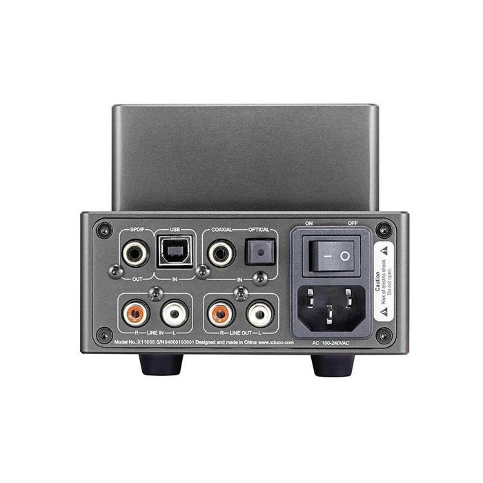 ‼️ xDuoo TA-10R (Grey) - ЦАП ламповый усилитель, DAC AK4493EQ 2000 мВт