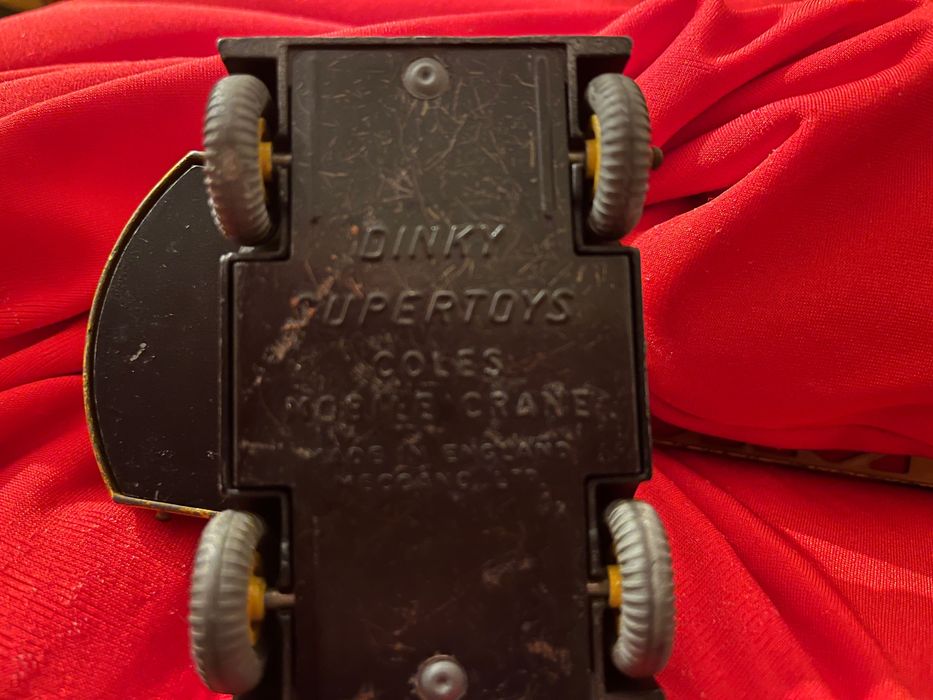 dinky supertoys coles mobile crane