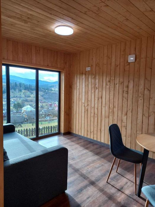 Каркасний будинок 42 м2 під ключ на модульного будинку з монтажем