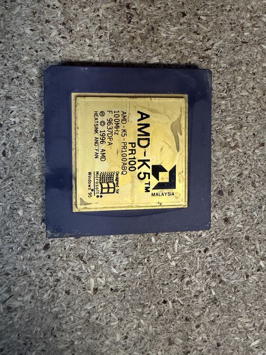 Ретро Процесор AMD-K5 PR100ABQ