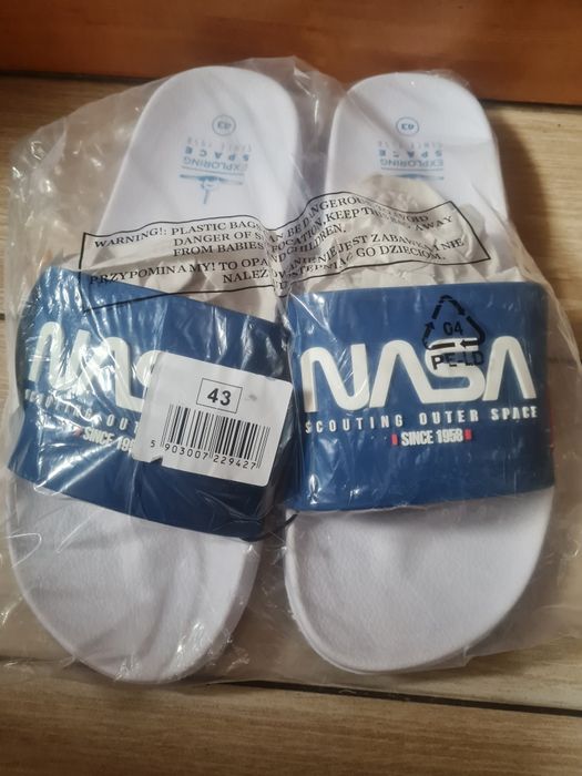Klapki basenowe NASA nowe r.43