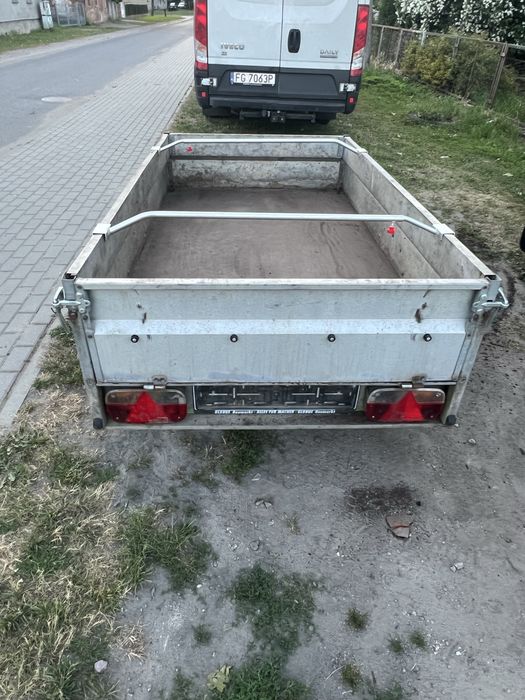 STEMA B6075 750kg z hamulcem 2.02m x 1.07m