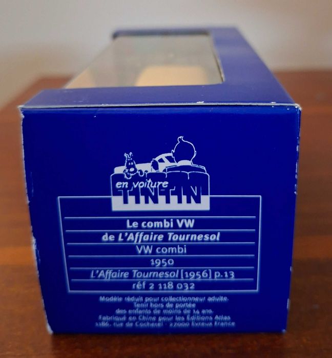 Carros da colecção Tintin