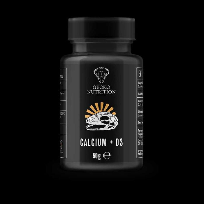 Gecko Nutrition Calcium + D3 50g