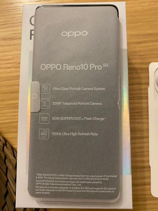 Smartfon OPPO Reno 10 Pro 5G ( Silver Grey ) 12/256 GB NFC 4600 mAh