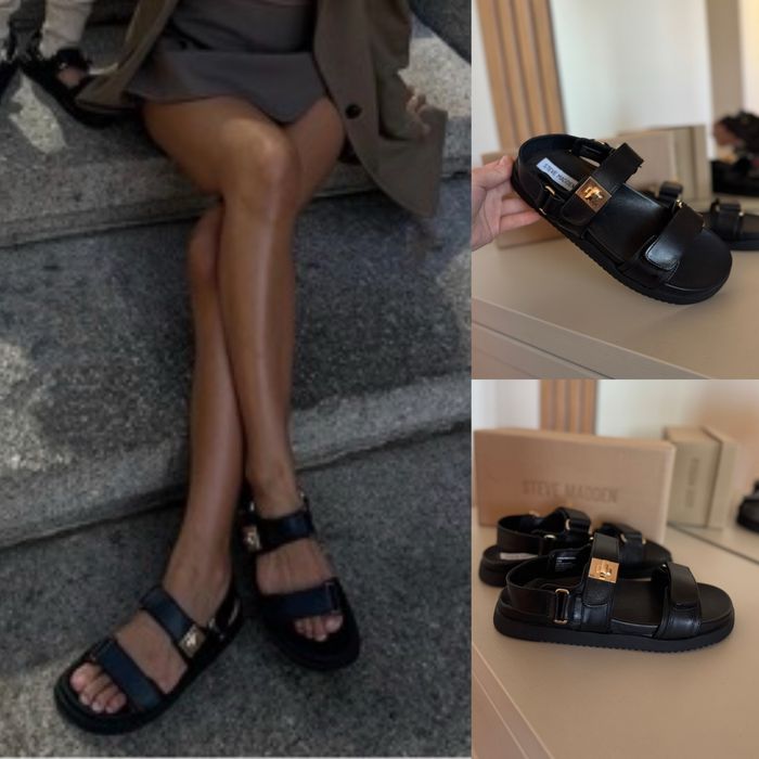 Сандалі/босоніжки Steve Madden, шкіра, 7.5 ( стопа 23.5/23,8)розмір, в наявності, Нові