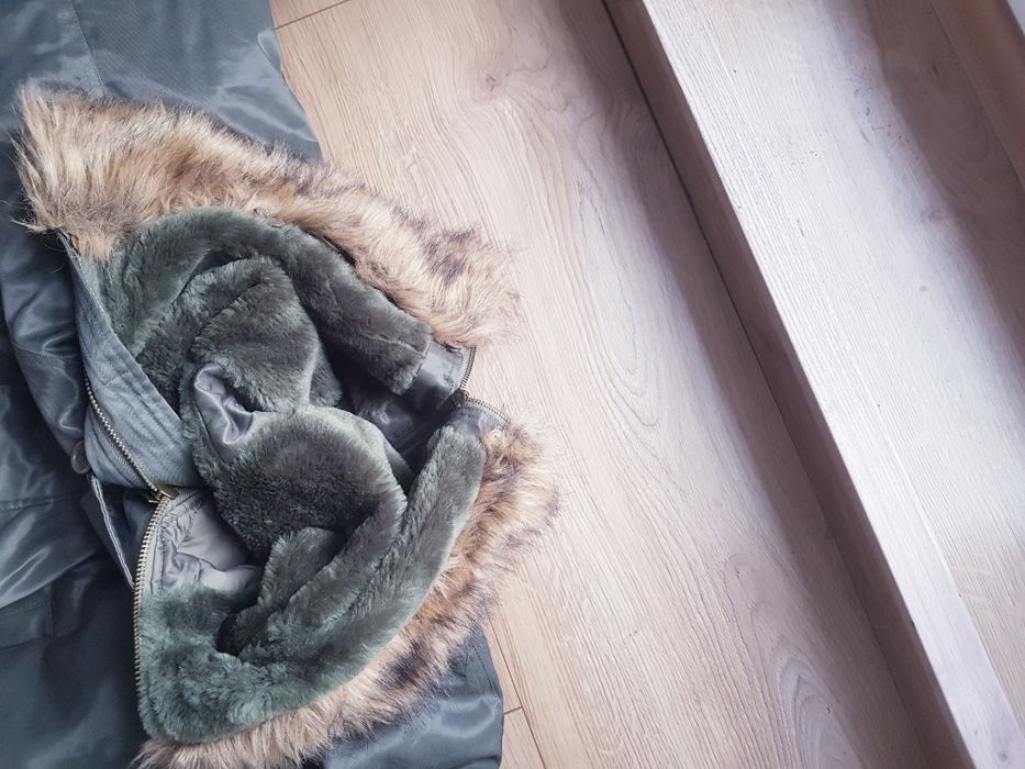Zimowa kurtka parka męska marki Extreme rozmiar XL.