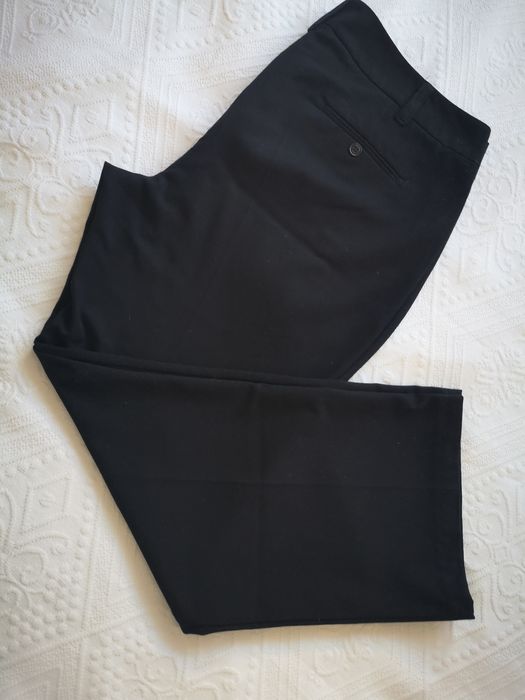 Spodnie z kantem r. 48