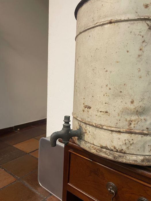 Cuba de azeite antiga