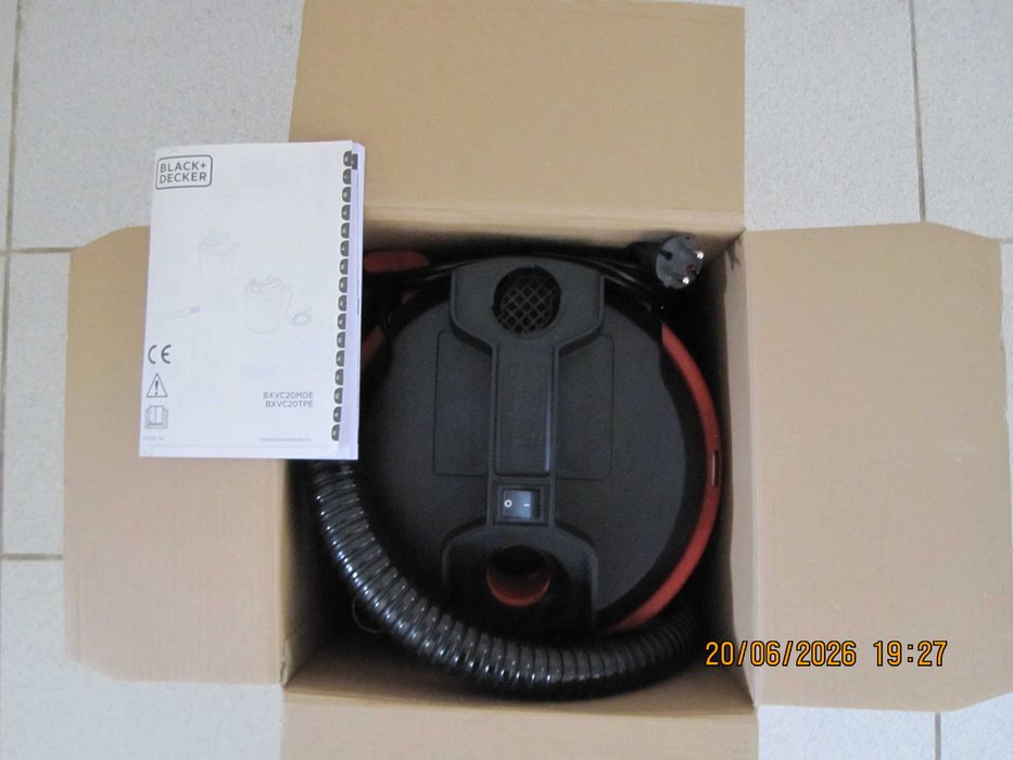 Aspirador de Cinzas para churrasqueiras Black+Decker