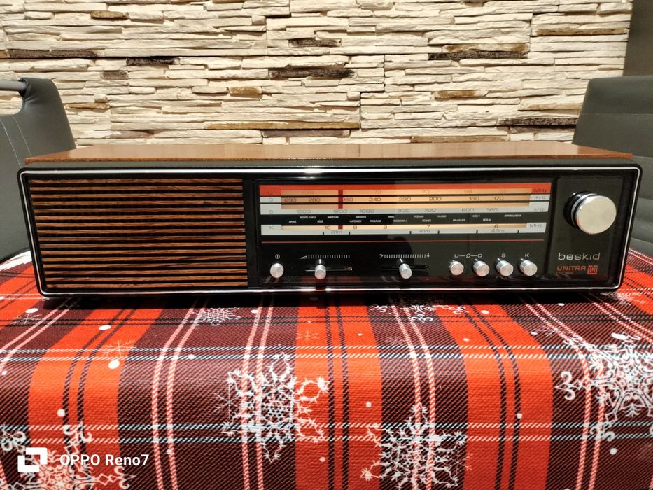 Radio UNITRA "Beskid", bluetooth, przestrojony, Vintage!