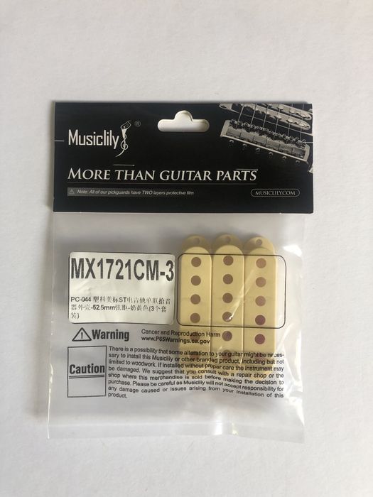 Osłony na przetworniki. Pickups covers. Single coils. Fender…..