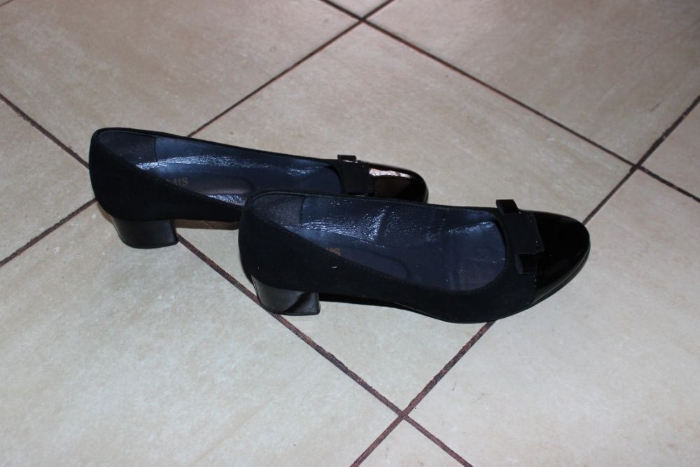 NOWE SKÓRA kupione za 229 RENOMOWANEJ FIRMY GAMIS buty czółenka r 37