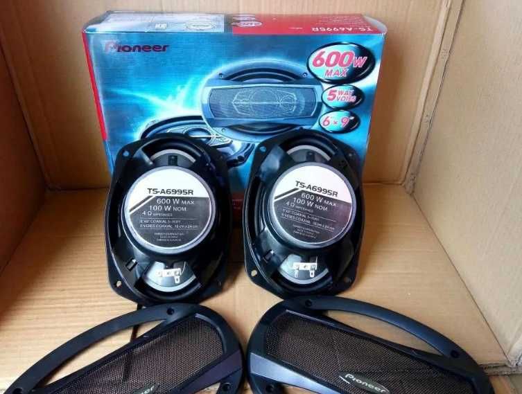 Автоакустика Пионер 600вт овалы динамики в авто колонки в машину