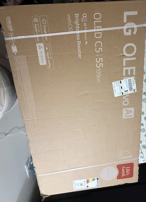 LG oled C5 55” 4K AI — NOVA LACRADA