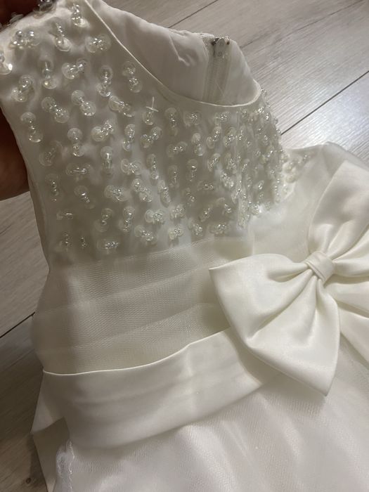 Речі на дівчинку 4-5років 110р пакетом, святкова сукня, апельсин