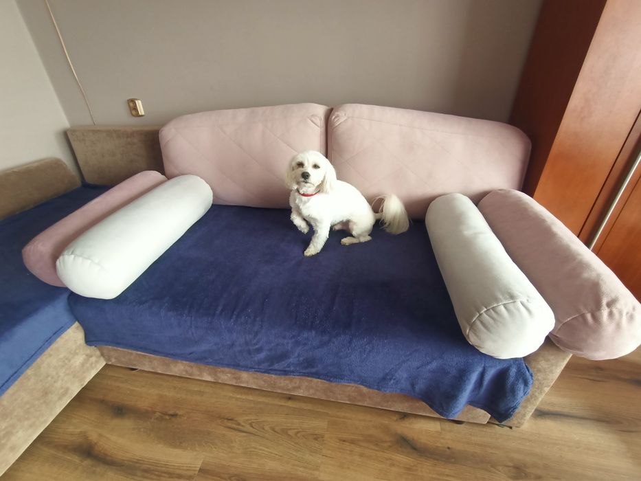 Poducha oraz wałki firmy Meblik