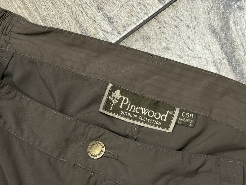 Szybkoschnace spodenki Myśliwskie PINEWOOD roz C58 Nylon