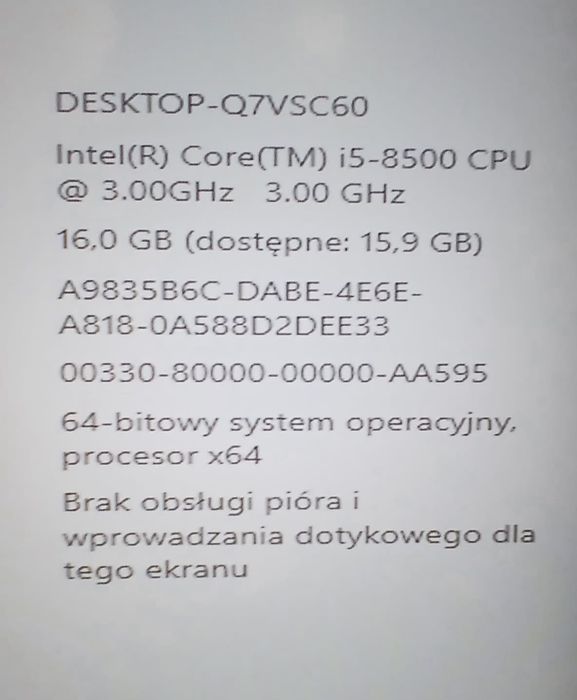 Komputer stacjonarny Medion