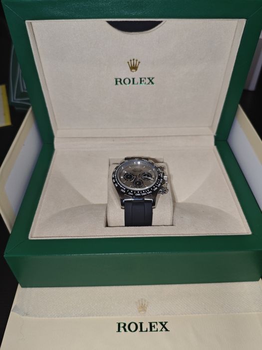 Relógio Daytona Ghost - Pulseira Oysterflex - Caixa e Documentos