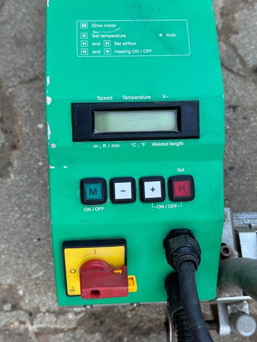 Zgrzewarka Leister Varimat V + SKRZYNIA