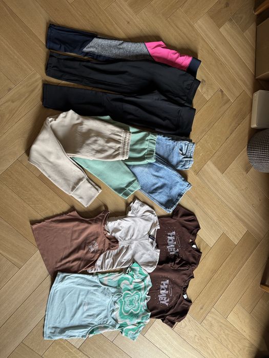 Zestaw ubran dla dziewczynki 140 146 cm