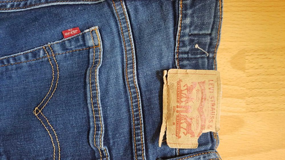 Jeansy damskie rurki 510', Levi's