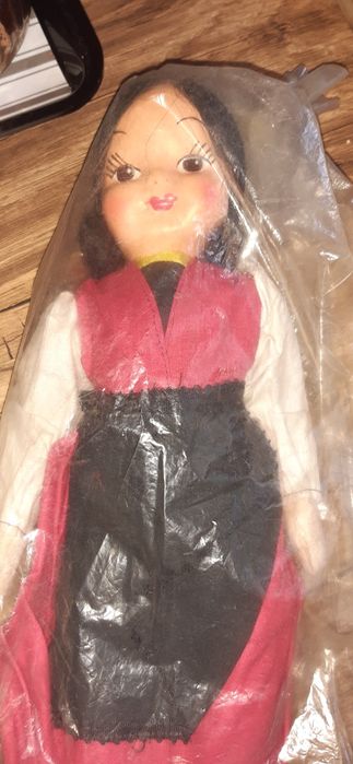 Polska lalka ludowa PRL kolekcjonerka