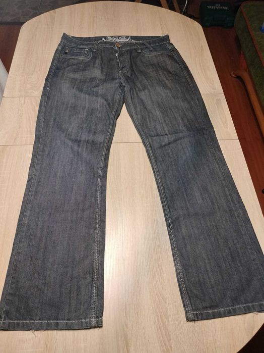 Spodnie jeansowe granatowe