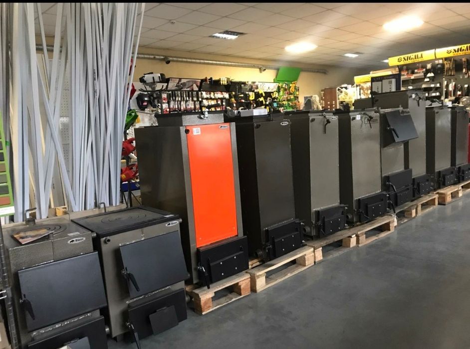 Універсальний твердопаливний котел тривалого горіння Холмова Бiзон