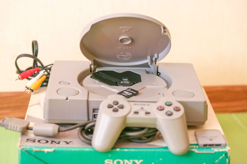 Sony playstation SD card mode one 1 SCPH-5000 ps1