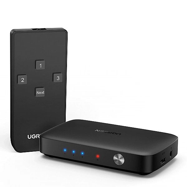 Ugreen przełącznik rozdzielacz splitter switch HDMI - 3x HDMI 4K 30Hz
