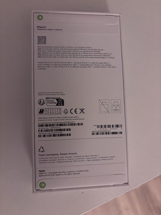 Iphone  17 256gb LACRADO!