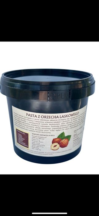 Pasta Orzech Laskowy 100%