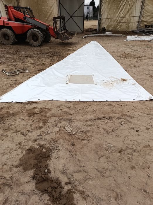 Fronty plandeki do hali namiotowej 20x30