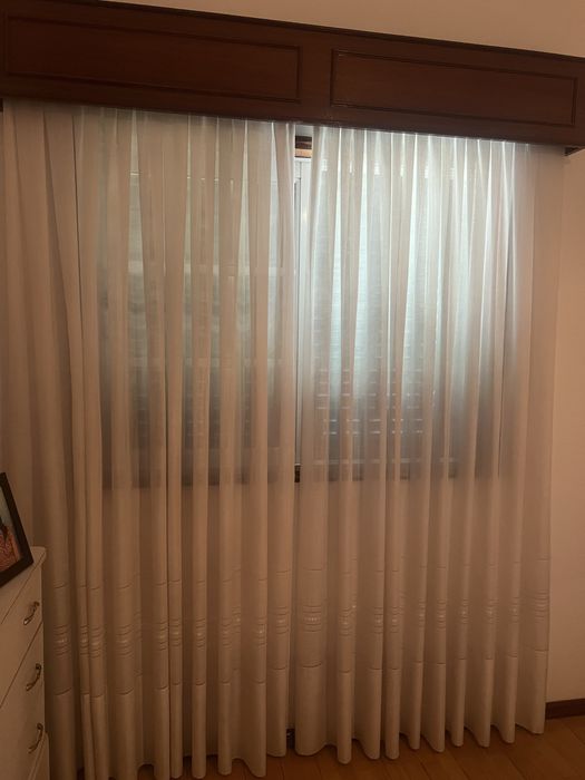 Conjunto de 4 cortinas