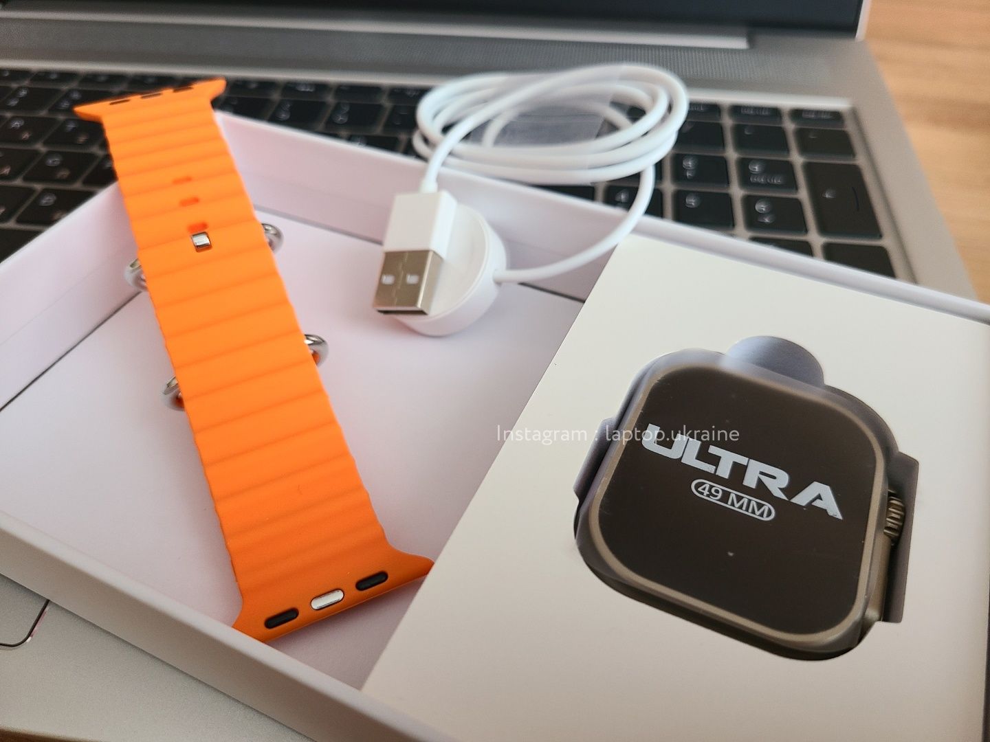 Apple Watch 8 Series Ultra Смарт Часы 49 мм годинник Епл Вотч Ультра: 1 ...