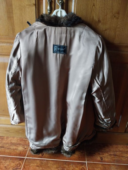 Casaco de pele de coelho