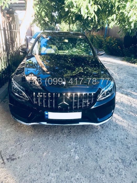 Решетка GT Panamericana Mercedes C-Class W205 C205 C200 C300 Решітка