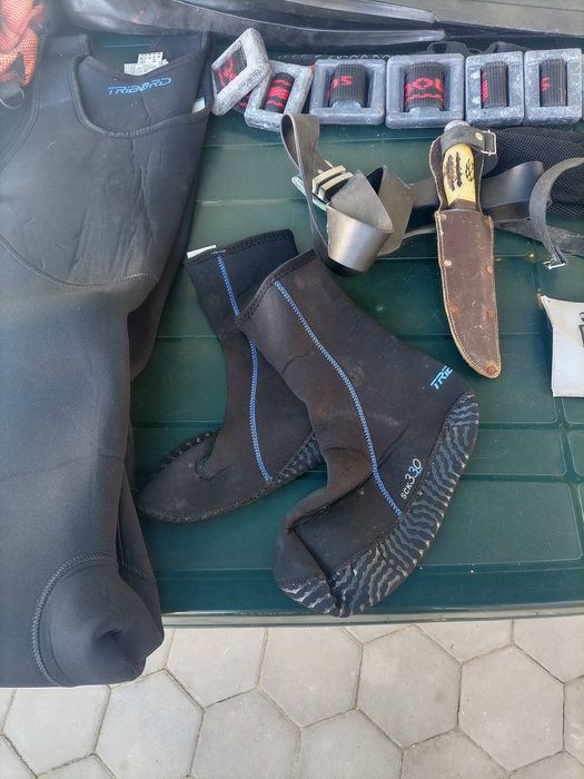 Conjunto de mergulho