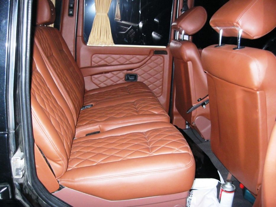 Обшивка сидений, перетяжка салона, потолка, карт, переоборудование