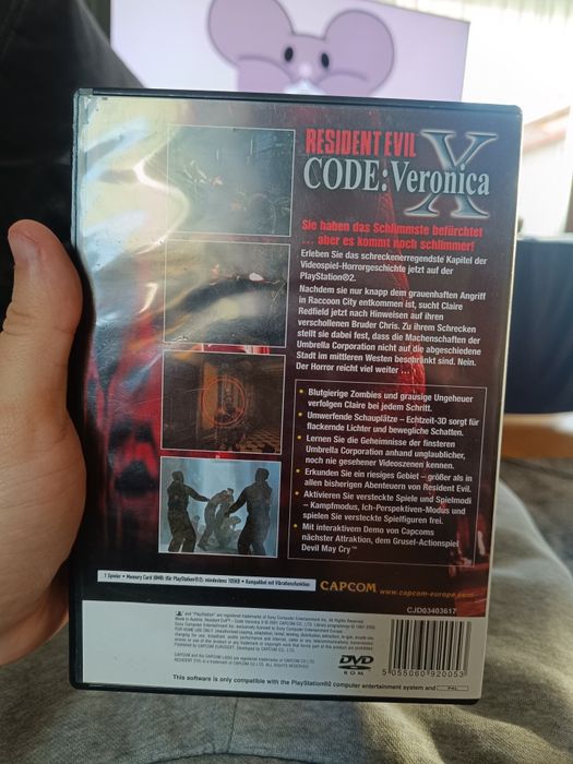 Resident evil code Veronica ps2