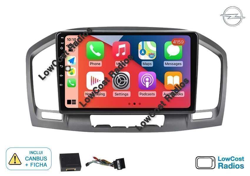 Auto Rádio 9' OPEL INSIGNIA | GPS Android 15 BT USB APPS WIFI | CARPLAY • ANDROID AUTO
