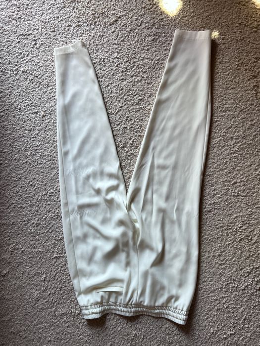 Bezowe Spodnie materiałowe trussardi 44 XXL