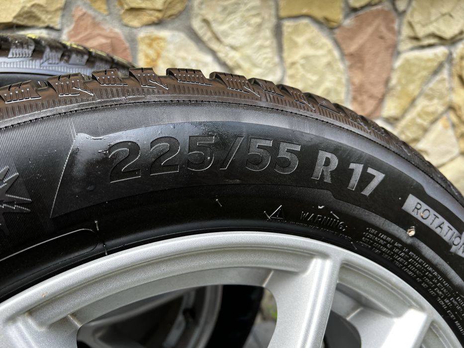 Зимові шини на бмв 225/55 R17
