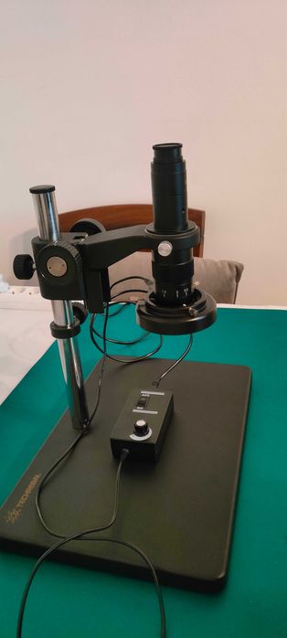 Mikroskop cyfrowy 10A solo +regulowane oświetlenie led