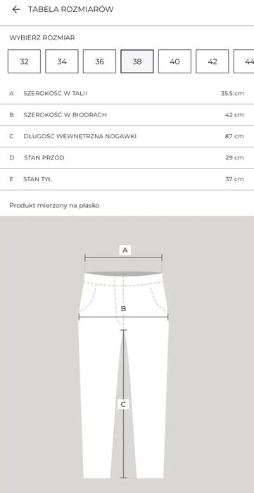 Jeansy flare bootcut Reserved nowe