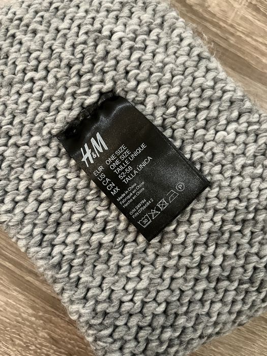 Szara opaska H&M one size zima jesień