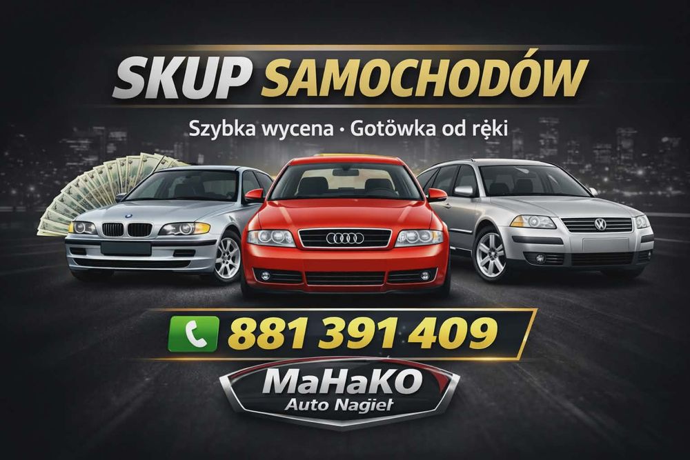 Skup Aut ! Skup samochodów ! 24/7 ! Do 10 tys zł !  Każdy stan !