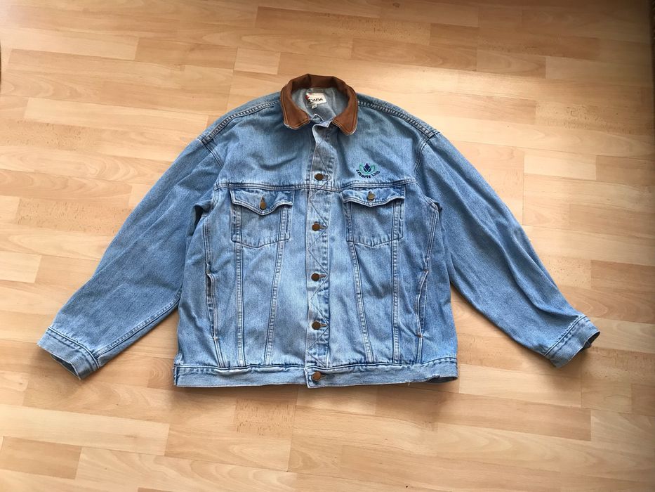 Чоловіча джинсова куртка , джинсовий жакет, вітрівка 52 роз 2XL